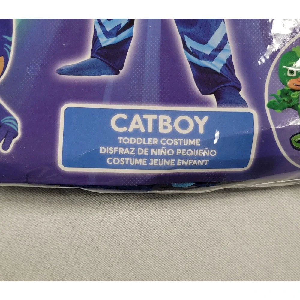 Disguise PJ Masks Catboy Halloween Costume Toddler Boy's Size Small (4-6)